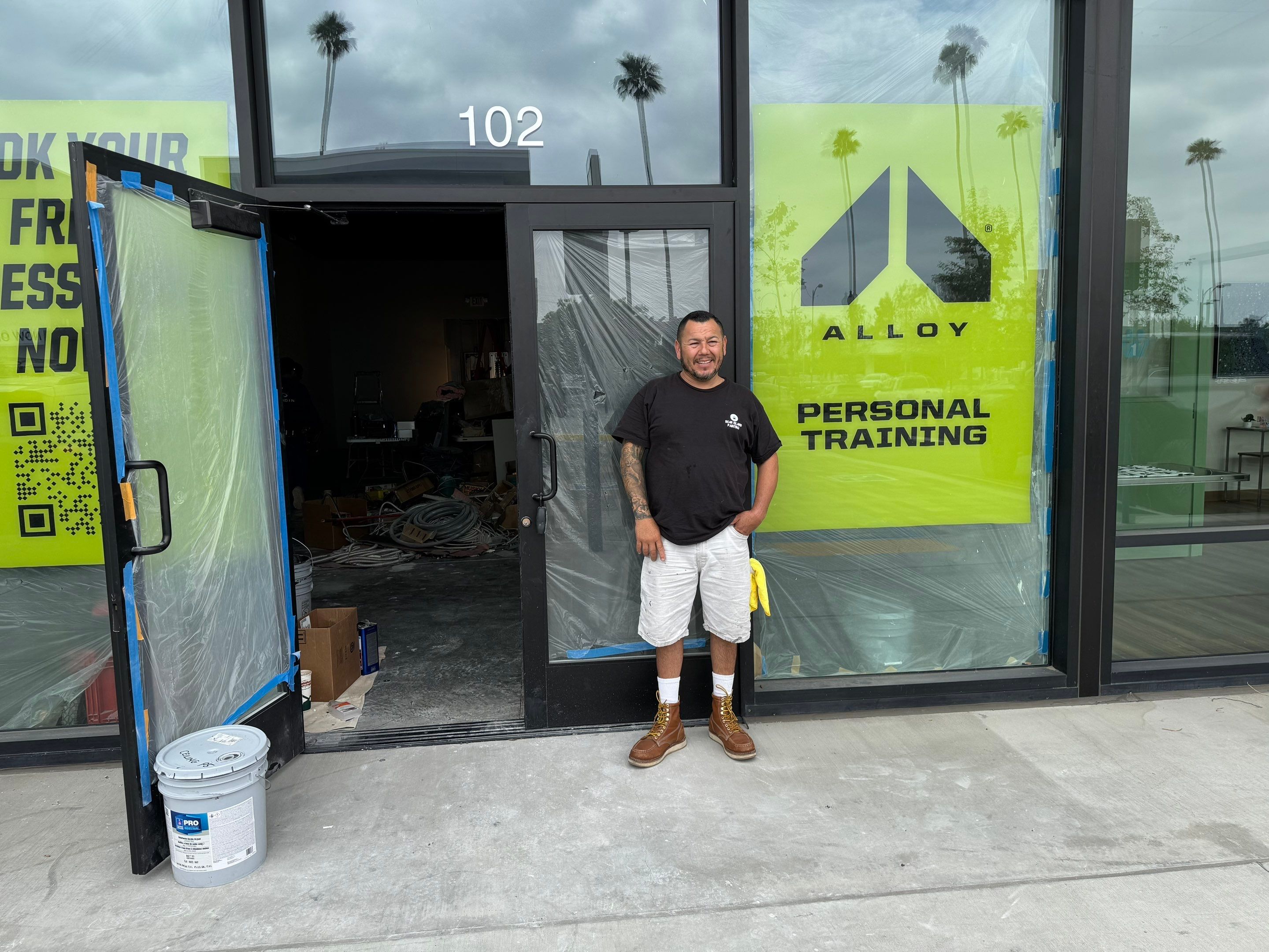 Commercial Interior Painting of Alloy in Pasadena, CA