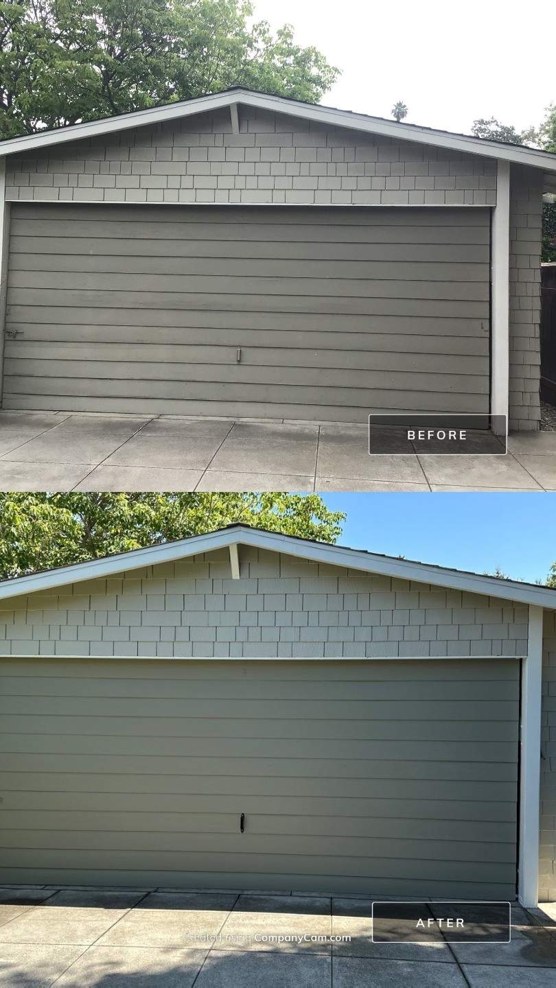 Complete house and garage repaint in Pasadena, CA