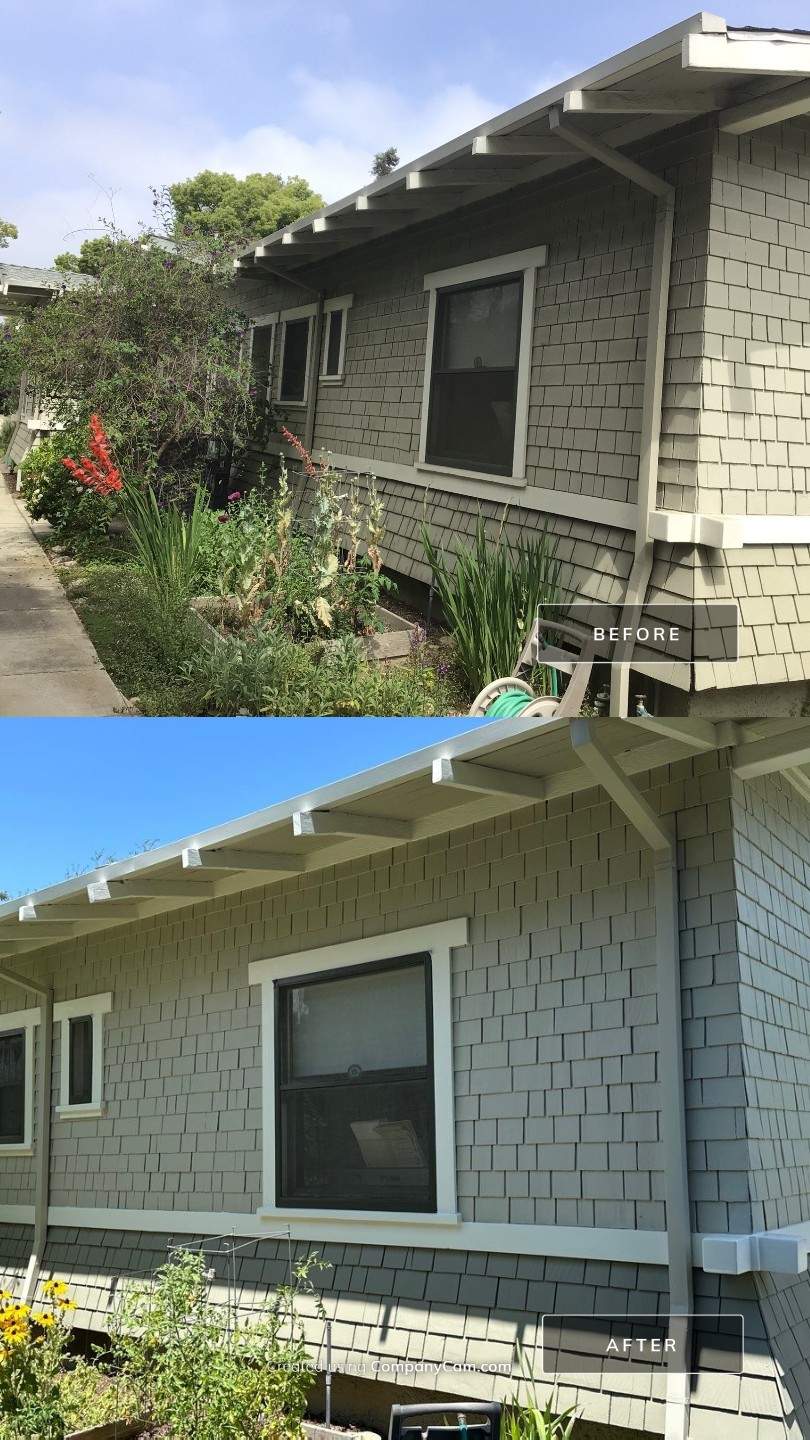 Complete house and garage repaint in Pasadena, CA